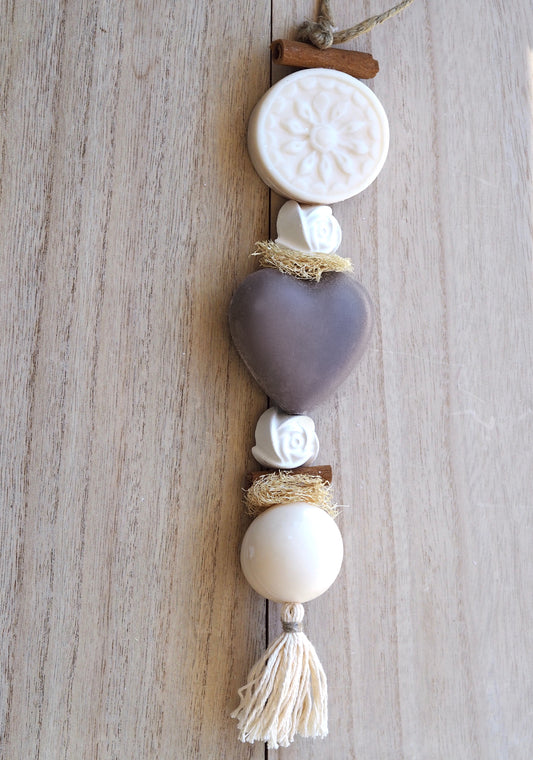 Tresse à savons décorative et parfumée Yasmine