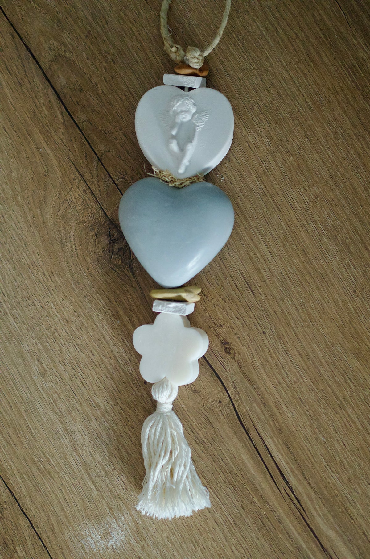 Tresse à savons décorative et parfumée Bonheur