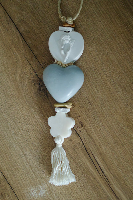 Tresse à savons décorative et parfumée Bonheur